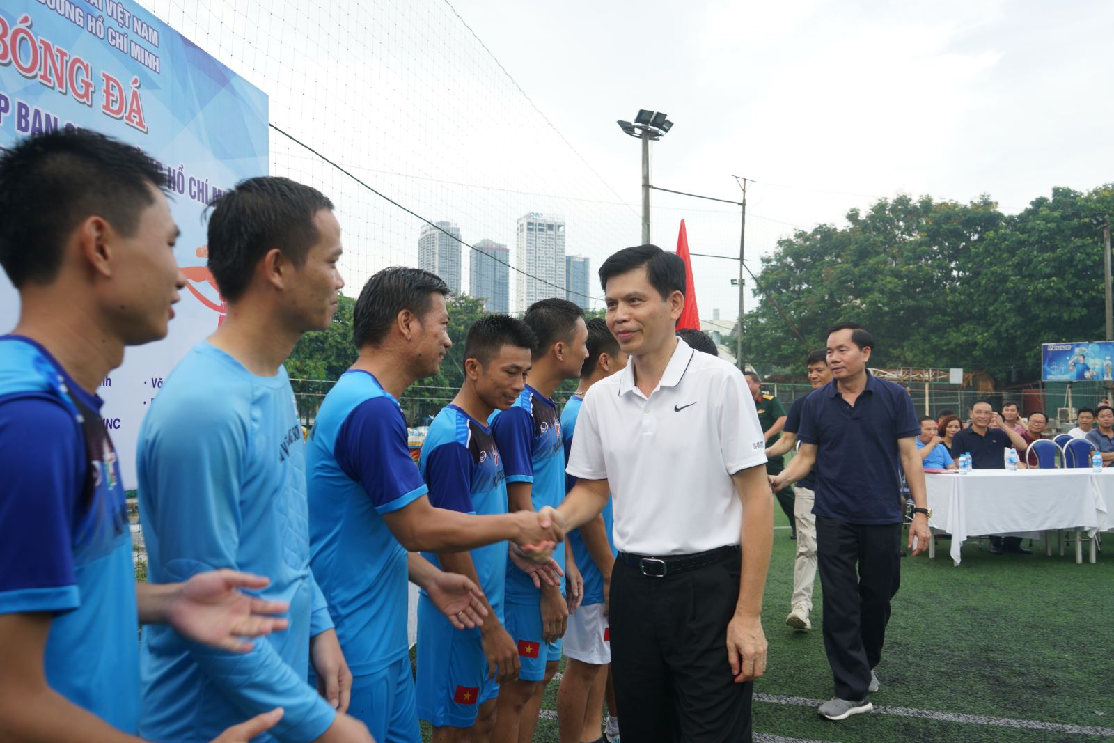 Vô địch giải bóng đá kỷ niệm 20 năm thành lập Ban QLDA đường Hồ Chí Minh 9